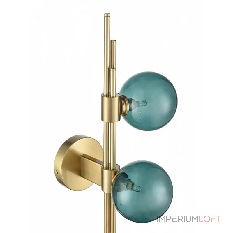Бра Vele Luce Paradise VL5774W13 Цвет арматуры Желтый Цвет плафонов Зеленый от ImperiumLoft Бра Vele Luce Paradise VL5774W13 Цвет арматуры Желтый Цвет плафонов Зеленый от ImperiumLoft