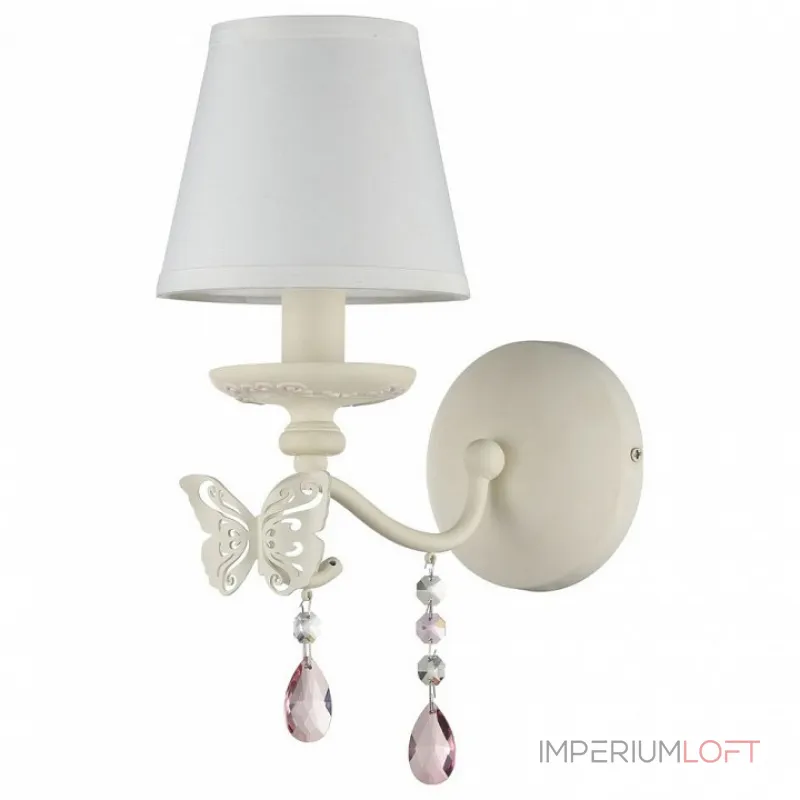 Бра Maytoni Fiona ARM032-01-PK Цвет арматуры белый Цвет плафонов белый от ImperiumLoft