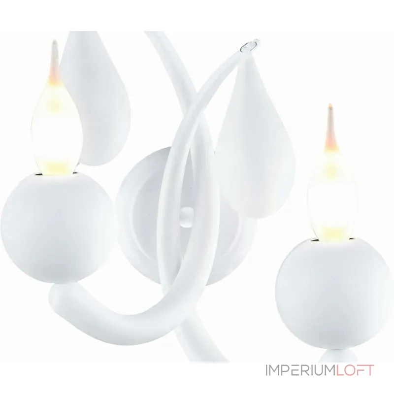 Бра Arte Lamp Sigma A3229AP-2WH Цвет арматуры белый Цвет плафонов белый от ImperiumLoft Бра Arte Lamp Sigma A3229AP-2WH Цвет арматуры белый Цвет плафонов белый от ImperiumLoft