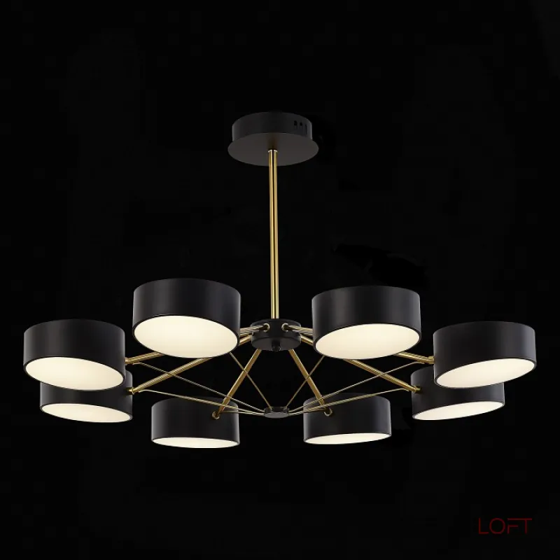 Люстра на штанге EVOLUCE Valle SLE6005-402-08 Люстра на штанге EVOLUCE Valle SLE6005-402-08