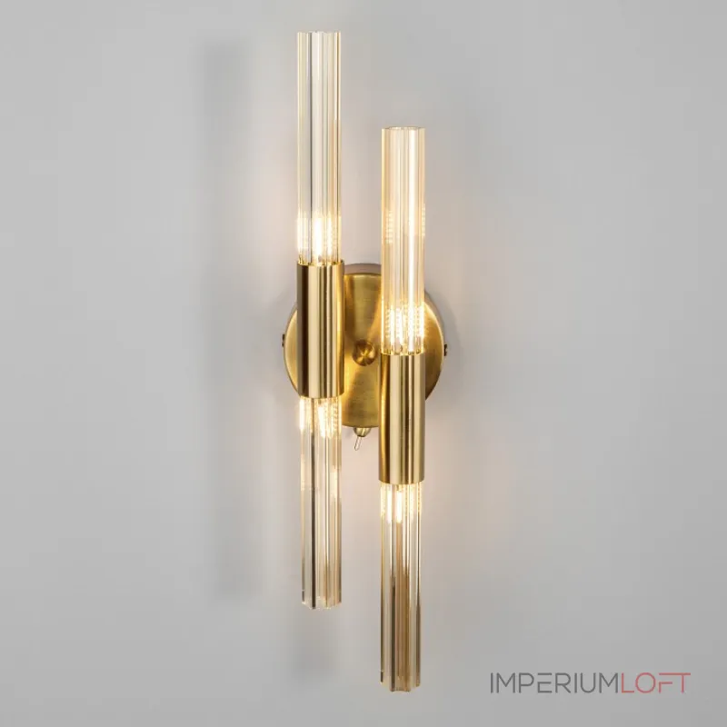 Бра Bogate's Sole 557/4 Цвет арматуры бронза Цвет плафонов янтарный от ImperiumLoft