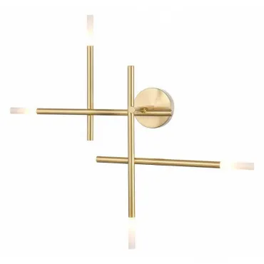 Накладной светильник Vele Luce Corda VL5534W34 Цвет арматуры латунь Цвет плафонов белый