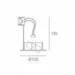 Встраиваемый светильник Artemide M042500 от ImperiumLoft