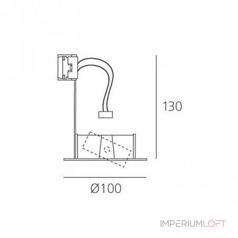 Встраиваемый светильник Artemide M042500 от ImperiumLoft Встраиваемый светильник Artemide M042500 от ImperiumLoft