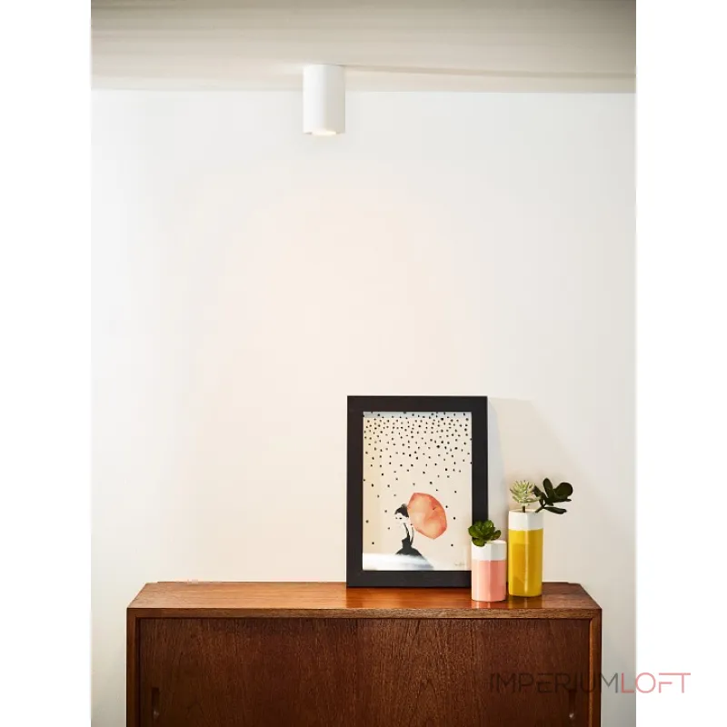 Накладной светильник Lucide Gipsy 35100/11/31 Цвет плафонов белый Цвет арматуры белый от ImperiumLoft