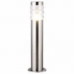 Наземный низкий светильник Arte Lamp Portico 4 A8381PA-1SS Цвет арматуры серебро Цвет плафонов прозрачный от ImperiumLoft