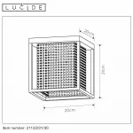 Накладной светильник Lucide 21122/01/30 от ImperiumLoft