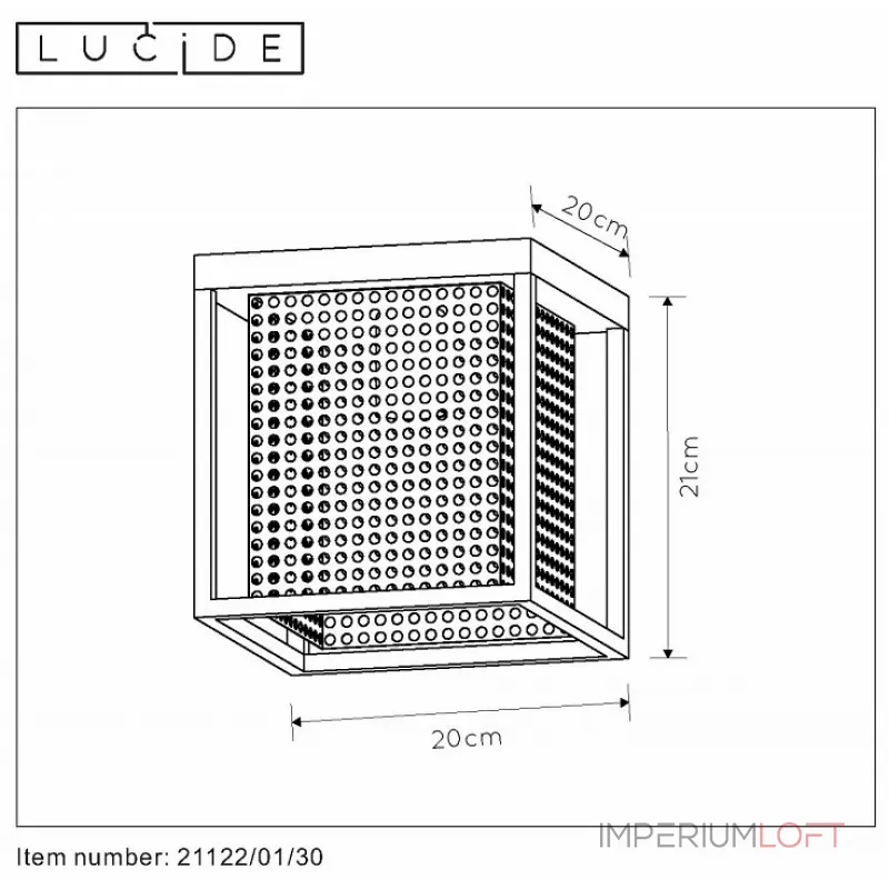 Накладной светильник Lucide 21122/01/30 от ImperiumLoft Накладной светильник Lucide 21122/01/30 от ImperiumLoft