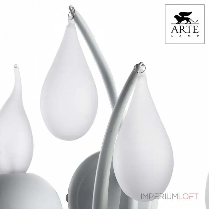 Бра Arte Lamp Sigma A3229AP-2WH Цвет арматуры белый Цвет плафонов белый от ImperiumLoft Бра Arte Lamp Sigma A3229AP-2WH Цвет арматуры белый Цвет плафонов белый от ImperiumLoft