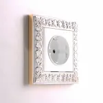 Розетка с заземлением и шторками, без рамки Werkel белый W1171101 от ImperiumLoft