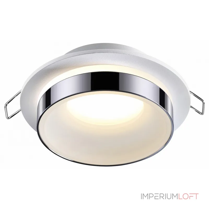 Встраиваемый светильник Novotech Water 370782 Цвет плафонов хром от ImperiumLoft