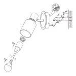 Спот Globo Kati 54913-1 Цвет арматуры хром от ImperiumLoft