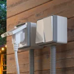 Розетка с заземлением и шторками Werkel Gallant 1 W5071201 от ImperiumLoft