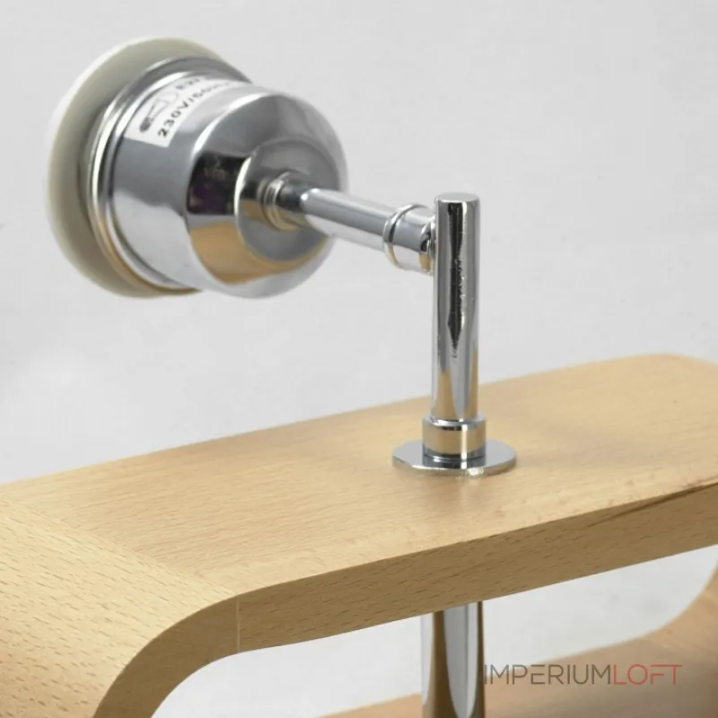 Бра Lussole Nulvi LSF-2111-01V Цвет арматуры коричневый Цвет плафонов белый от ImperiumLoft