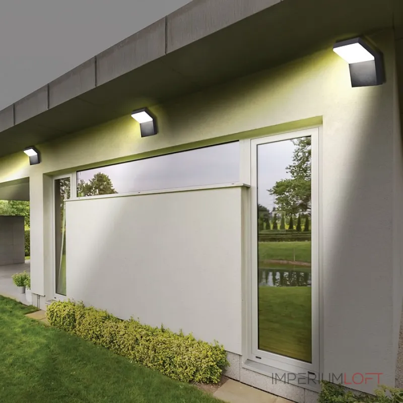 Накладной светильник Novotech Roca 357520 Цвет арматуры серый Цвет плафонов белый от ImperiumLoft