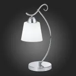 Настольная лампа декоративная EVOLUCE Liada SLE103904-01 Цвет плафонов белый Цвет арматуры хром от ImperiumLoft