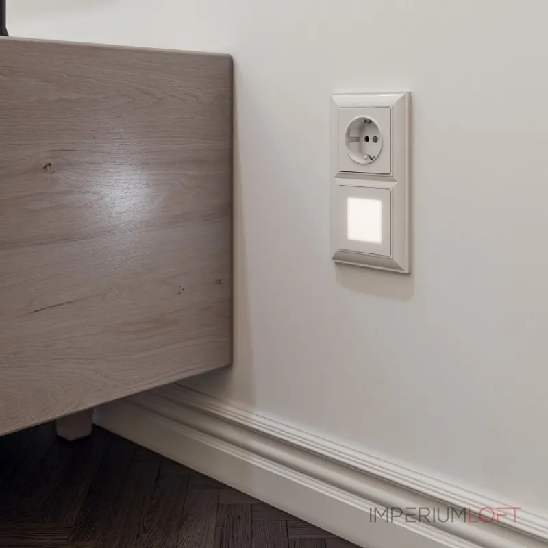 Розетка с заземлением и шторками, без рамки Werkel белый W1171101 от ImperiumLoft