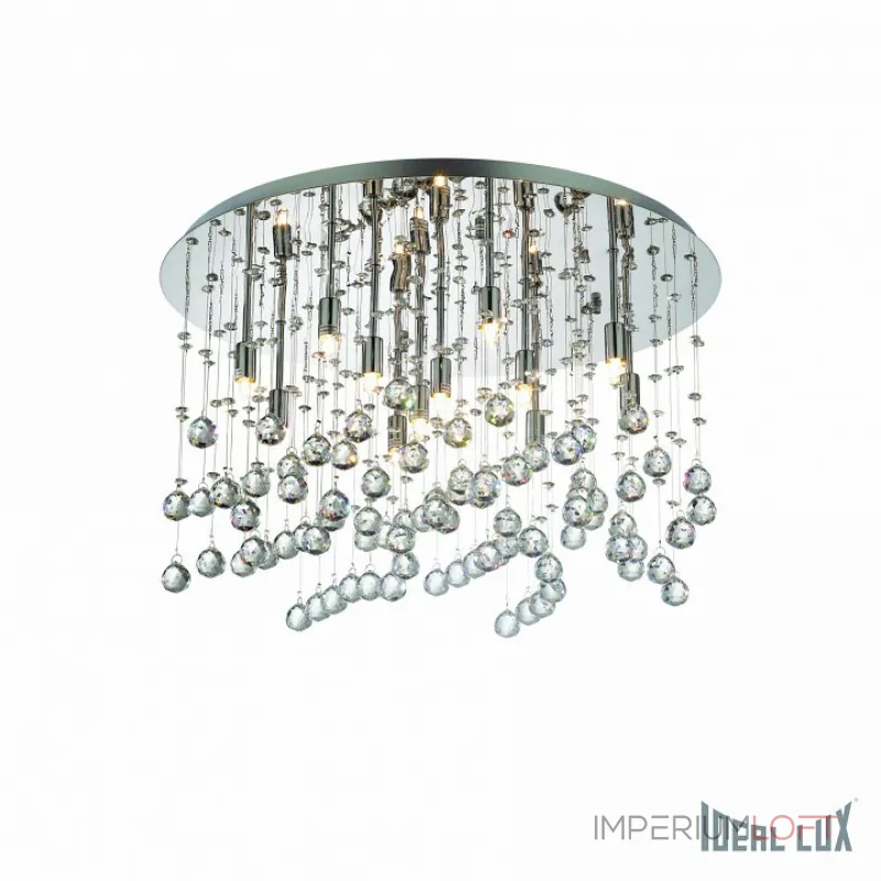 Потолочная люстра Ideal Lux Moonlight MOONLIGHT PL12 CROMO Потолочная люстра Ideal Lux Moonlight MOONLIGHT PL12 CROMO