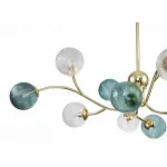 Люстра на штанге Indigo Selva 11032/12R Gold