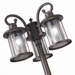 Фонарный столб ST-Luce Lastero SL080.425.03 Цвет плафонов прозрачный Цвет арматуры коричневый от ImperiumLoft