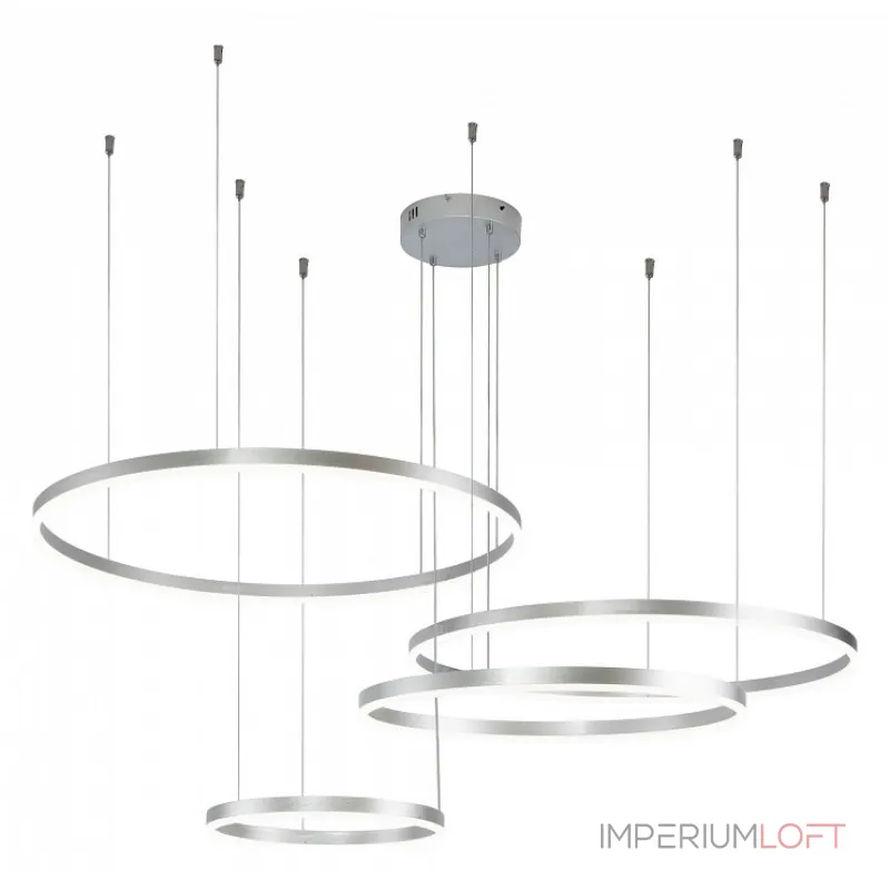 Подвесной светильник Indigo Galass 14001/4P Silver