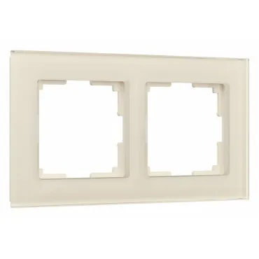 Рамка на 2 поста Werkel Favorit молочный W0021141