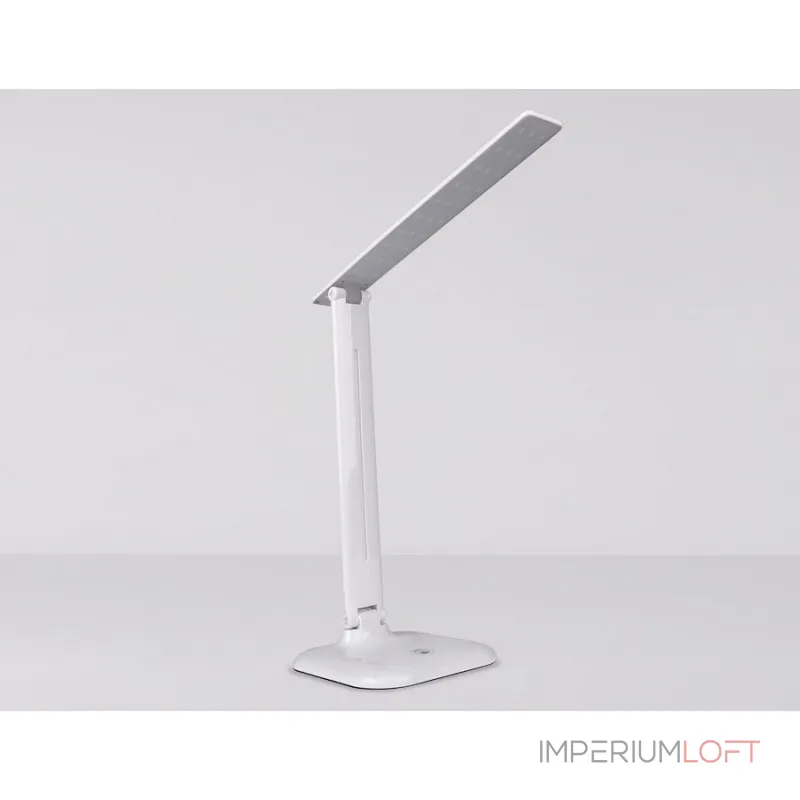Настольная лампа офисная Ambrella Desk 1 DE500 Цвет плафонов белый Цвет арматуры белый от ImperiumLoft