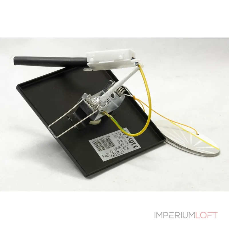 Встраиваемый светильник Lussole Notte Di Luna LSF-1300-01 Цвет арматуры хром Цвет плафонов прозрачный от ImperiumLoft