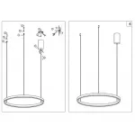 Подвесной светильник Kink Light Тор 08212,19A(3000K)