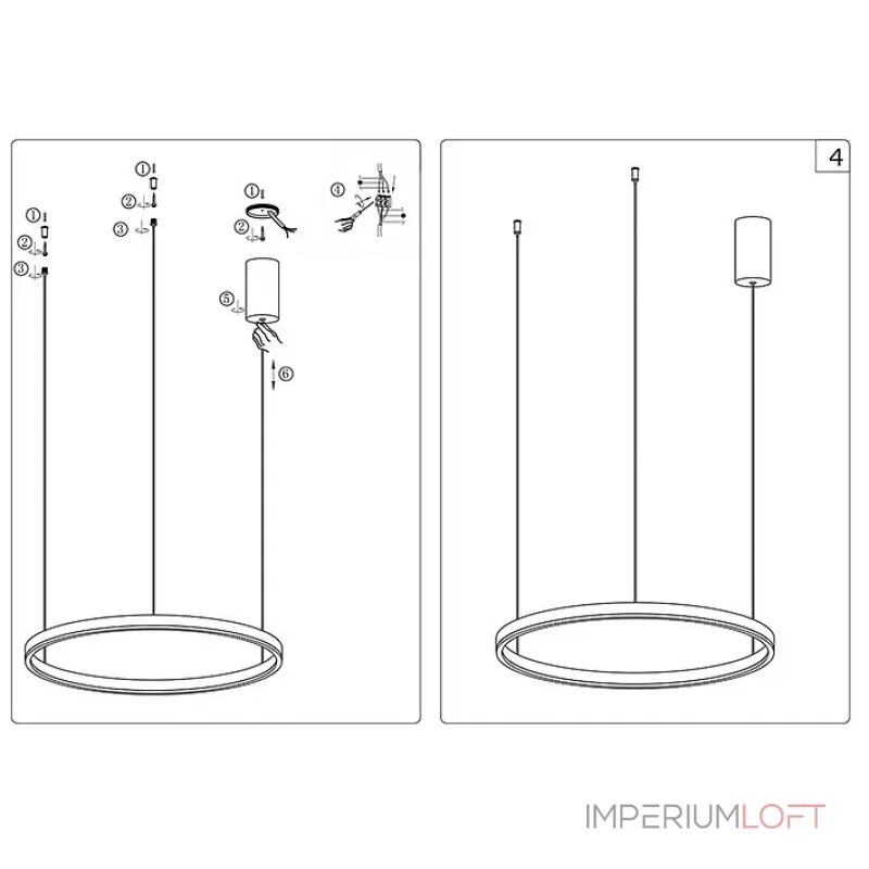 Подвесной светильник Kink Light Тор 08212,19A(3000K)