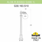 Наземный высокий светильник Fumagalli Globe 300 G30.163.S10.AXE27 от ImperiumLoft