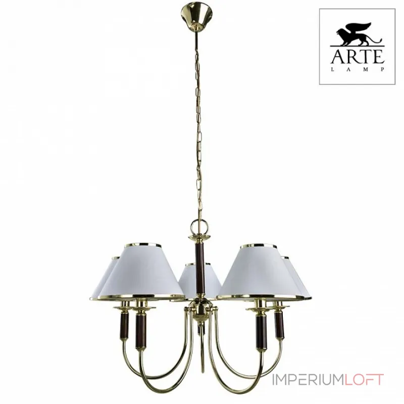Подвесная люстра Arte Lamp Catrin A3545LM-5GO Подвесная люстра Arte Lamp Catrin A3545LM-5GO