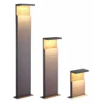 Наземный высокий светильник Mantra Ruka 6773 Цвет арматуры серый Цвет плафонов белый от ImperiumLoft