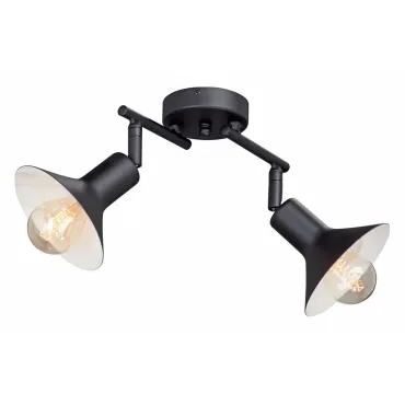 Спот Vitaluce V4808 V4808-1/2PL Цвет арматуры черный Цвет плафонов черный