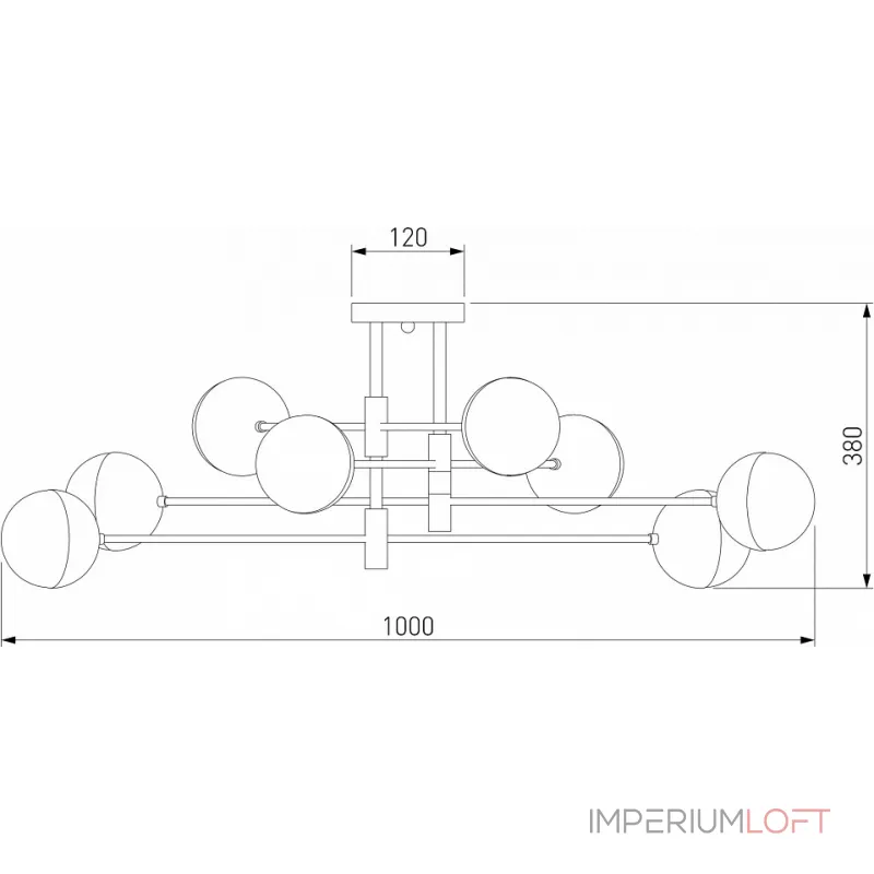 Потолочная люстра 70129/8 Потолочная люстра 70129/8