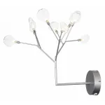 Бра ST-Luce Riccardo SL411.101.09 Цвет арматуры серебро Цвет плафонов прозрачный от ImperiumLoft