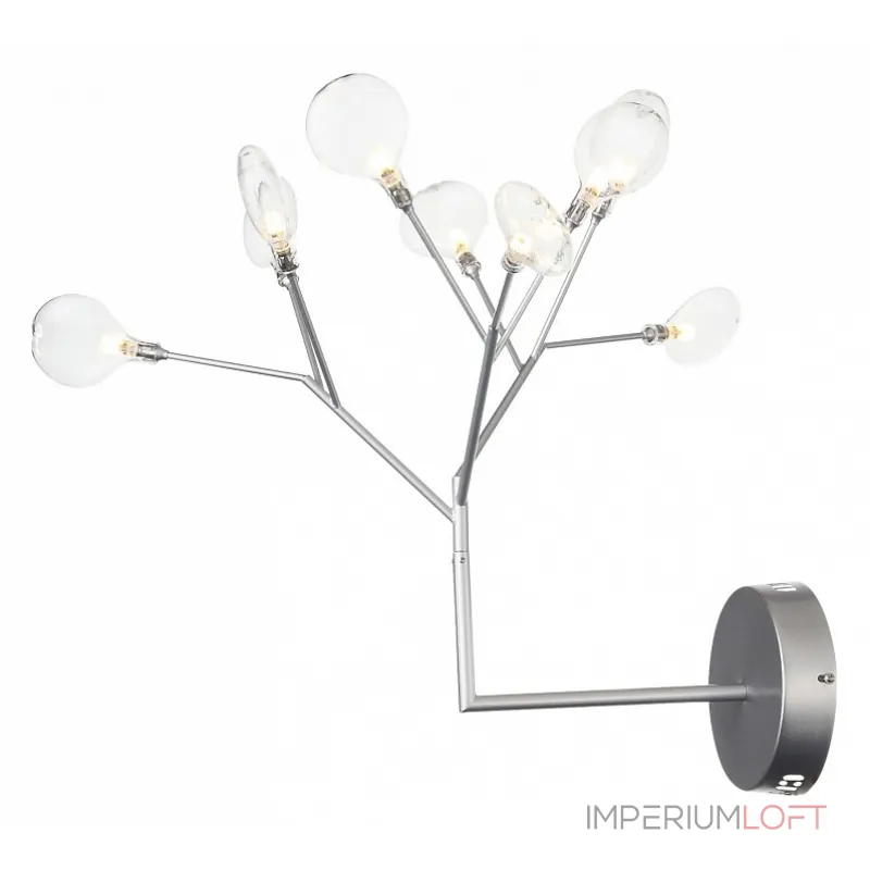 Бра ST-Luce Riccardo SL411.101.09 Цвет арматуры серебро Цвет плафонов прозрачный от ImperiumLoft Бра ST-Luce Riccardo SL411.101.09 Цвет арматуры серебро Цвет плафонов прозрачный от ImperiumLoft