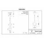 Подвесной светильник Maytoni Zeil H356-PL-01-CH Цвет арматуры хром Цвет плафонов прозрачный от ImperiumLoft