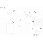 Накладной светильник Eglo Alamonte 1 94831 Цвет арматуры черный Цвет плафонов прозрачный от ImperiumLoft