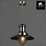 Подвесной светильник Arte Lamp Fisherman A5530SP-1SS Цвет арматуры серебро Цвет плафонов прозрачный от ImperiumLoft