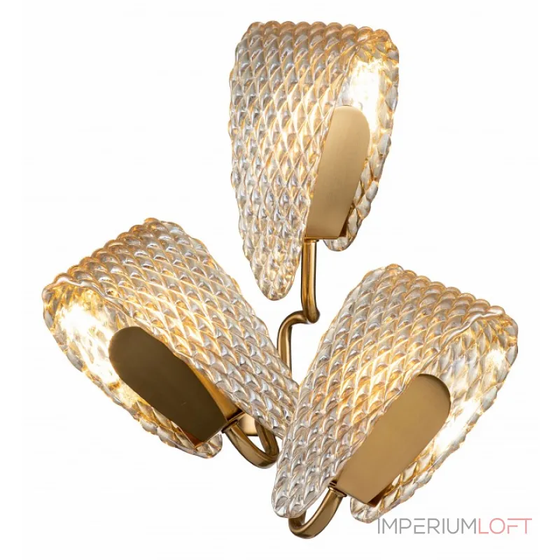 Бра Indigo Fless 11033/3W Amber от ImperiumLoft Бра Indigo Fless 11033/3W Amber от ImperiumLoft