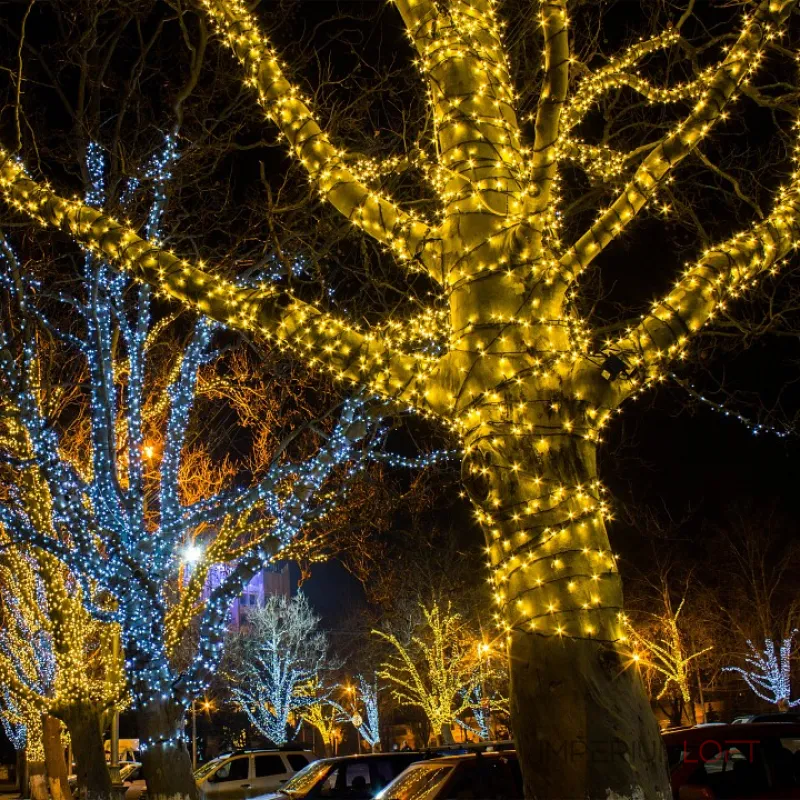 Гирлянда Нить  Eurosvet 400 400-102 белый от ImperiumLoft