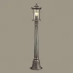 Наземный низкий светильник Odeon Light Virta 4044/1F Цвет арматуры черный Цвет плафонов черный от ImperiumLoft