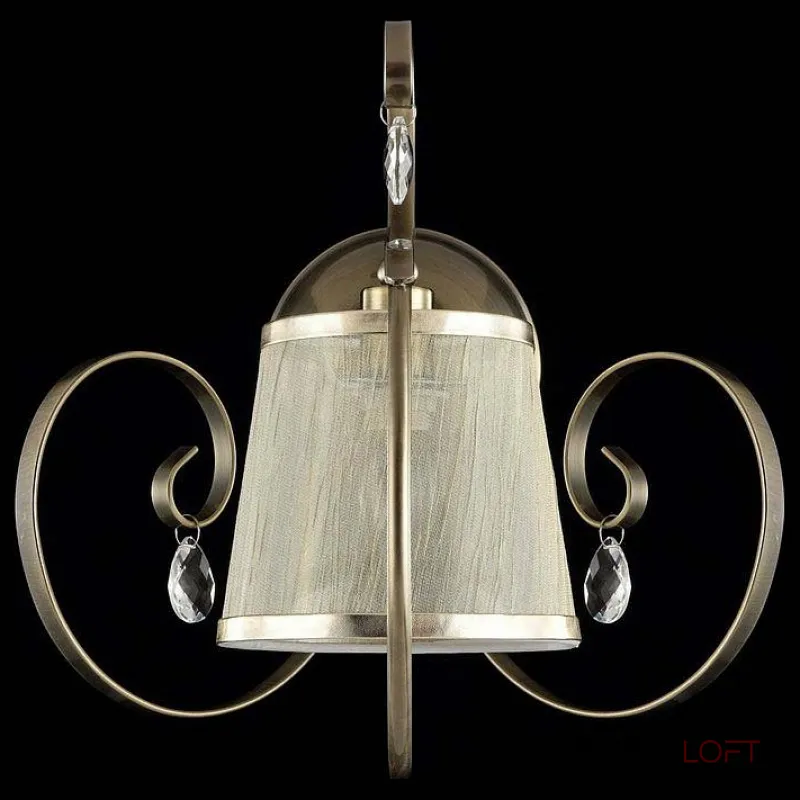 Бра Freya Simone FR2020-WL-01-BZ Цвет плафонов коричневый Цвет арматуры бронза от ImperiumLoft Бра Freya Simone FR2020-WL-01-BZ Цвет плафонов коричневый Цвет арматуры бронза от ImperiumLoft