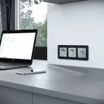 Рамка на 3 поста Werkel Platinum черный W0032608 от ImperiumLoft