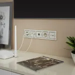 Розетка Ethernet RJ-45 без рамки Werkel слоновая кость W1181103 от ImperiumLoft