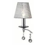 Бра markslojd Grensholm 102441 Цвет арматуры хром Цвет плафонов серый от ImperiumLoft