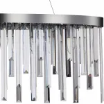 Подвесной светильник Stilfort Venecia 2113/09/06P Цвет плафонов прозрачный Цвет арматуры хром от ImperiumLoft