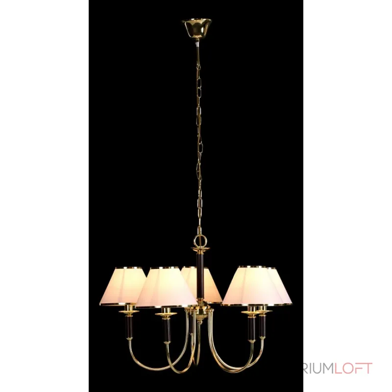 Подвесная люстра Arte Lamp Catrin A3545LM-5GO Подвесная люстра Arte Lamp Catrin A3545LM-5GO