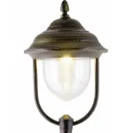 Фонарный столб Arte Lamp Barcelona A1487PA-1BN Цвет арматуры золото Цвет плафонов прозрачный от ImperiumLoft